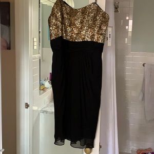 Never worn Badgley Mischka cocktail dress
